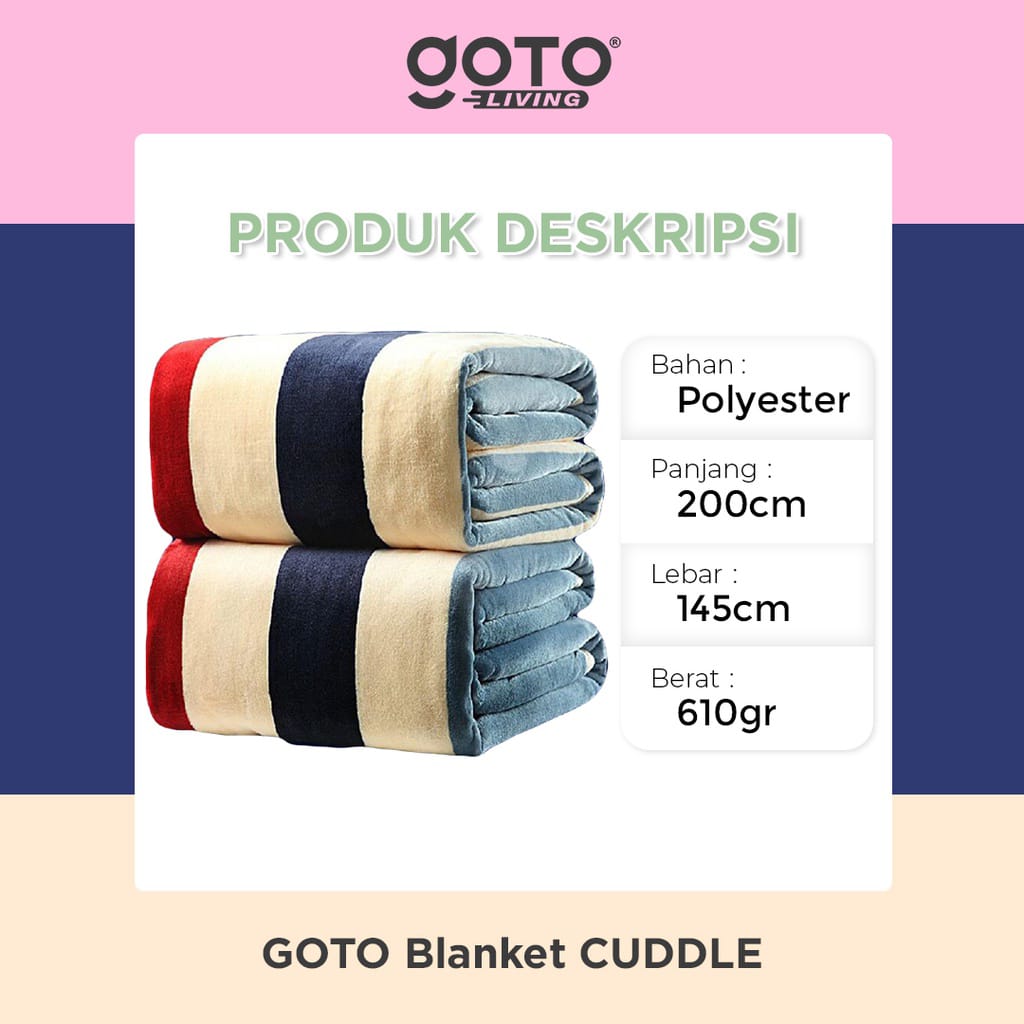 Pilar Niaga Makmur Goto Living Blanket Cuddle