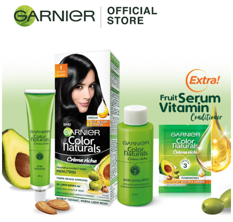 Color Naturals Crème Riche - Hitam Alami 1