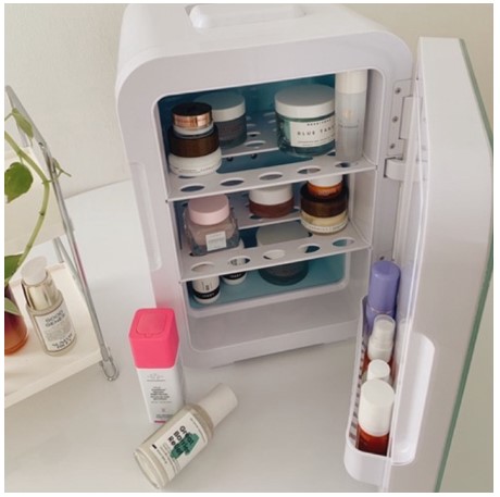  Mini Fridge Marble Edition 10 L