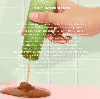 Triniti Tunggal Abadi True to Skin Matcha Oat Gentle Cleanser