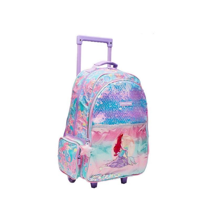 Smiggle Backpack Trolley Disney Princess Lilac  IGL444126LIL