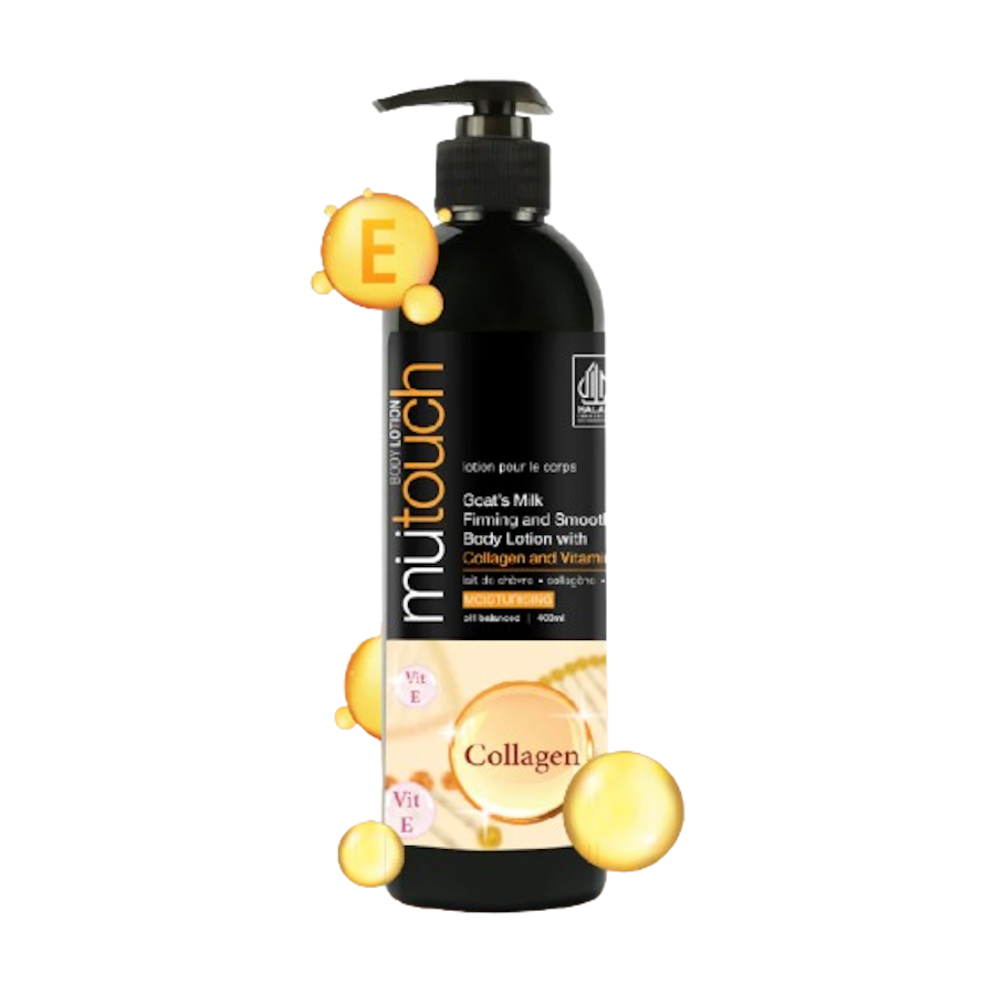 MuTouch ｜ Goat's Milk Firming and Smooth Body Lotion with Collagen and Vitamin E 