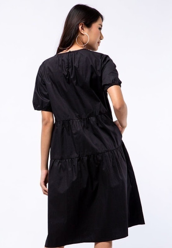 The Executive Ruffle Mini Dress 2