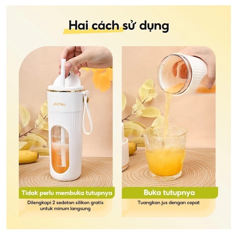 Alltou Juicer Blender Portable Mini 5