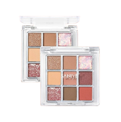 SANIYE 9 Colors Ice Cube Eyeshadow Palette E0925 #2
