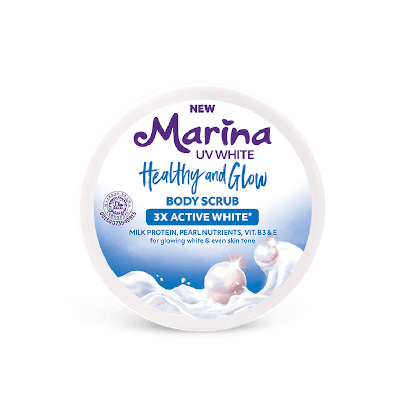 UV White Healthy and Glow Body Scrub 1