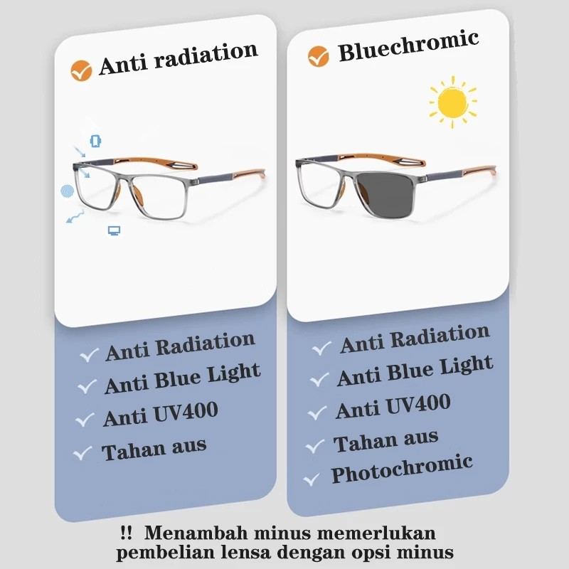 FOMAMATA Kacamata Minus Cat Eye