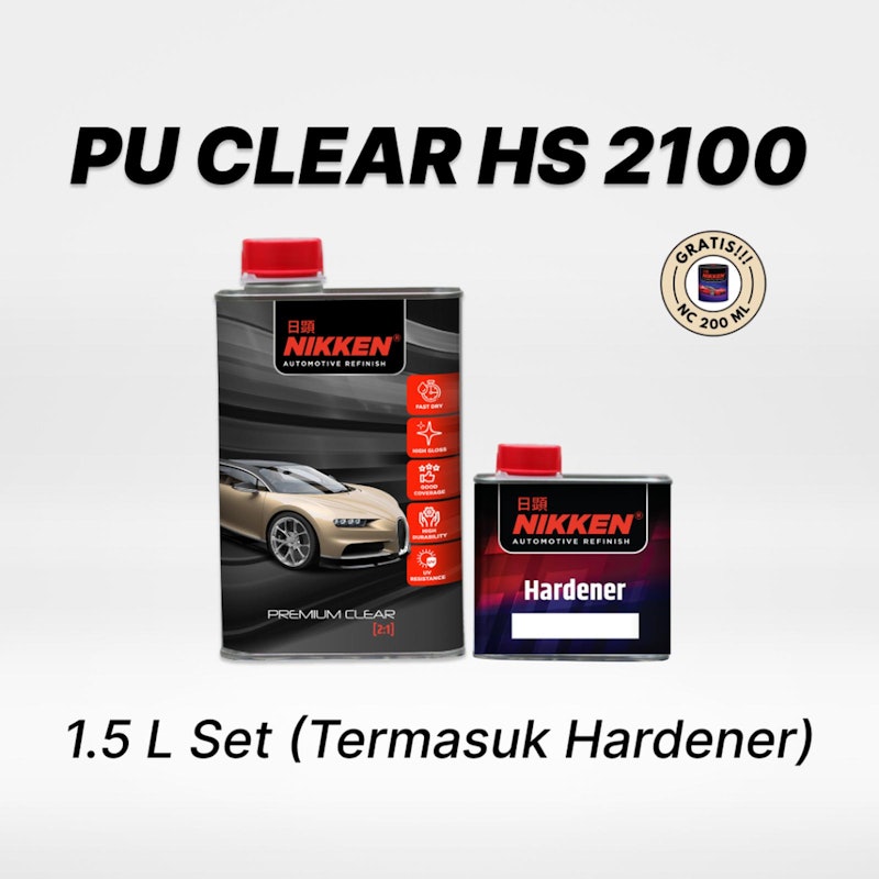 NIKKEN® Clear Coat PU HS 2100 4