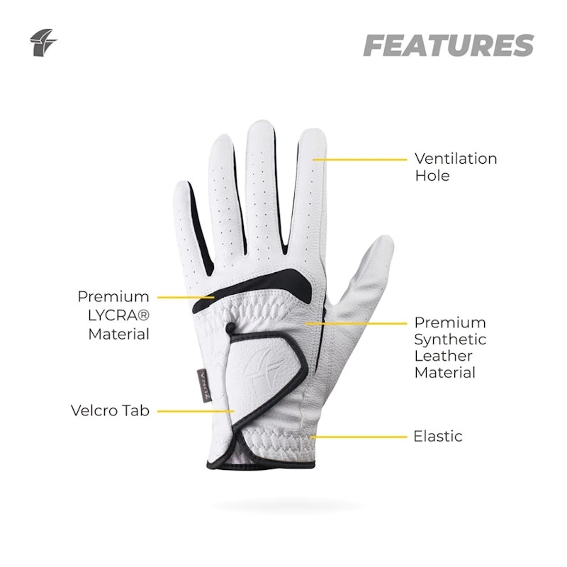 ZUNA Gloves Golf Premium Men Birdie 3