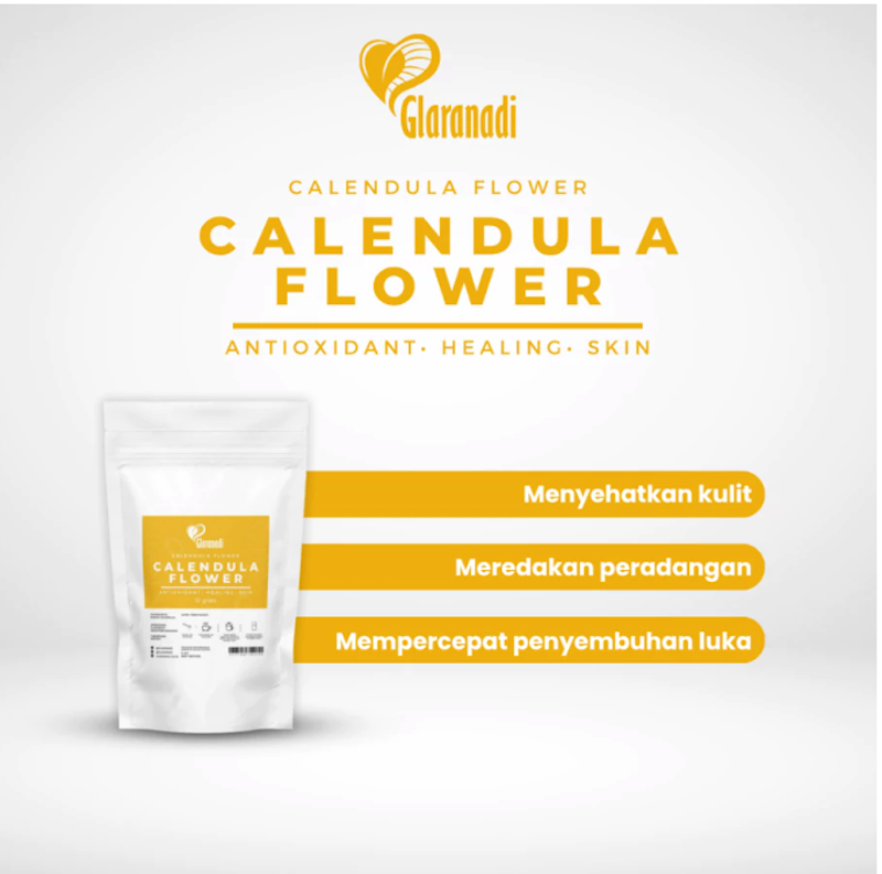 GLARANADI Calendula Flower Kuning 2