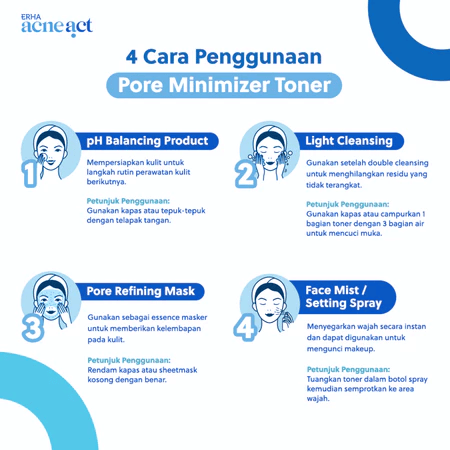 ERHA Clinic Indonesia AcneAct Pore Minimizing Toner