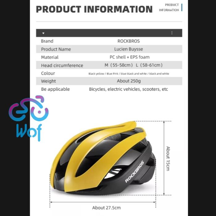 ROCKBROS Helm Sepeda 5