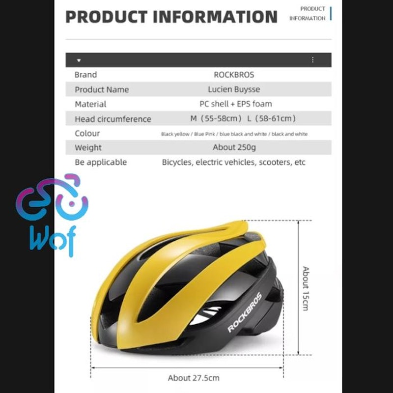 ROCKBROS Helm Sepeda 5