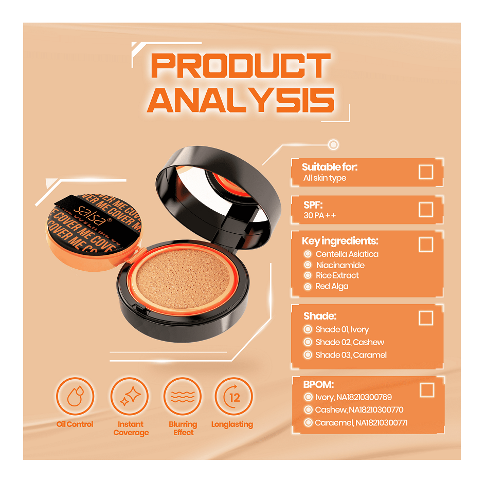 Alfa Viktori Familia Salsa Cover Me BB Cushion 02 Cashew