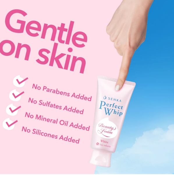 Shiseido SENKA Perfect Whip Vibrant White Facial Foam 