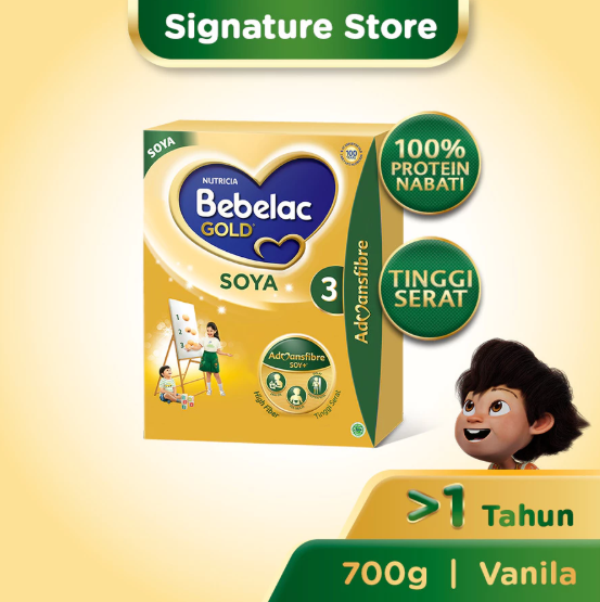 Nutricia Indonesia Sejahtera Bebelac Gold Soya 3