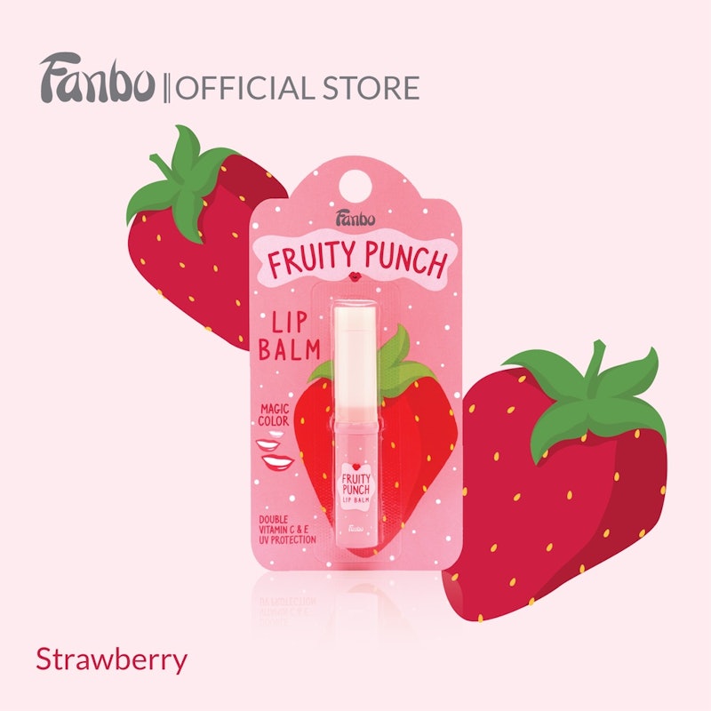 Fanbo Fruity Punch Lip Balm Strawberry