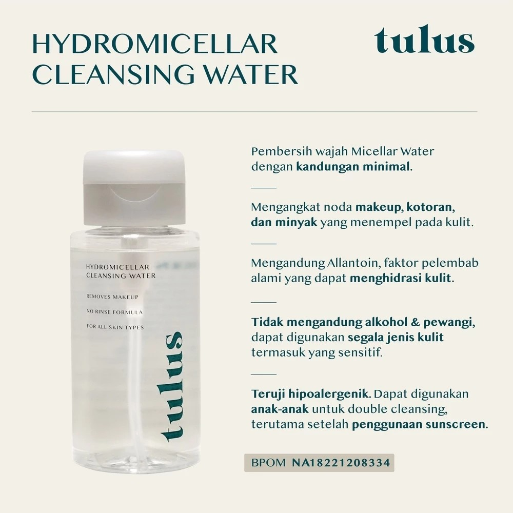 tulus Hydromicellar Cleansing Water
