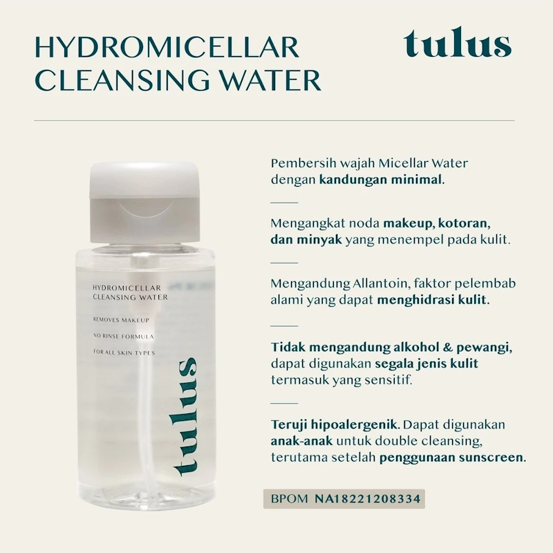 tulus Hydromicellar Cleansing Water 5
