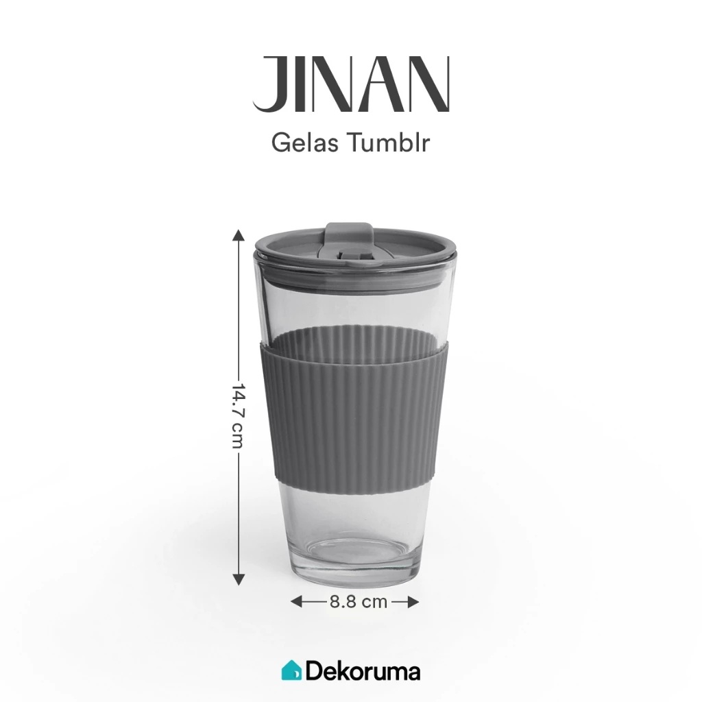 Dekoruma Dekoruma JINAN Gelas Tumbler Aesthetic