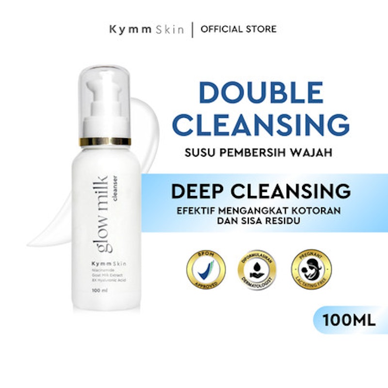 Kymm Skin Glow Milk Cleanser 3