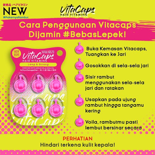 VITACAPS Hair Vitamin Long & Strong 4