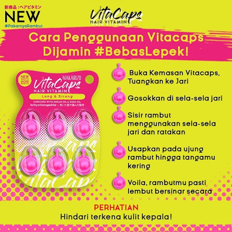 VITACAPS Hair Vitamin Long & Strong 4