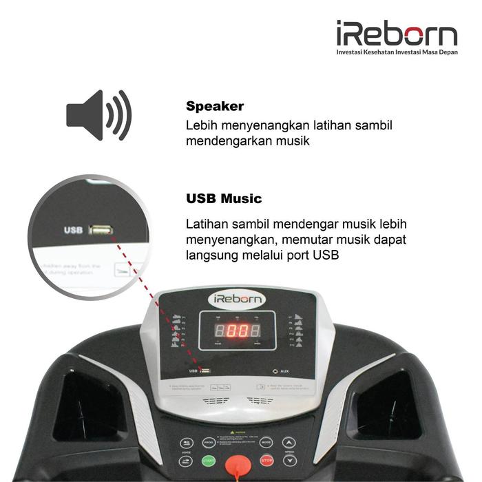 TRIJAYA SPORTECH iReborn iVerona Motorized Treadmill