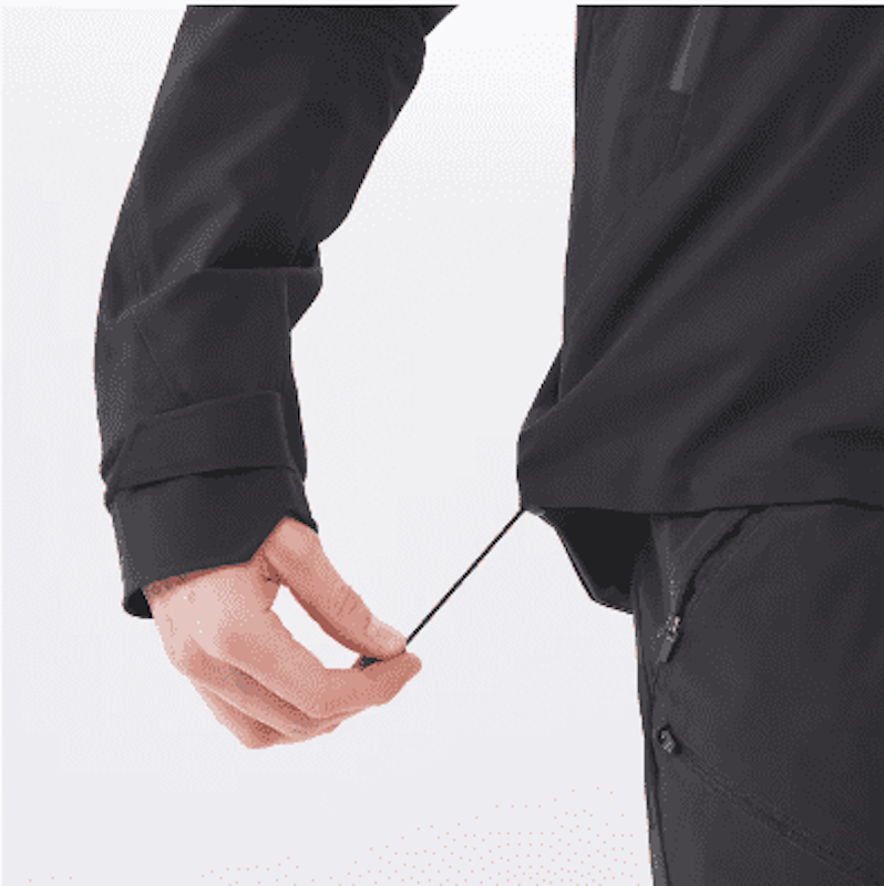 Quechua Jaket Mendaki Pria Ringan Tahan Air 4