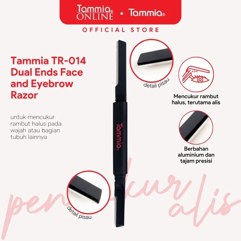 Tammia Dual Ends Face & Eyebrow Razor 2