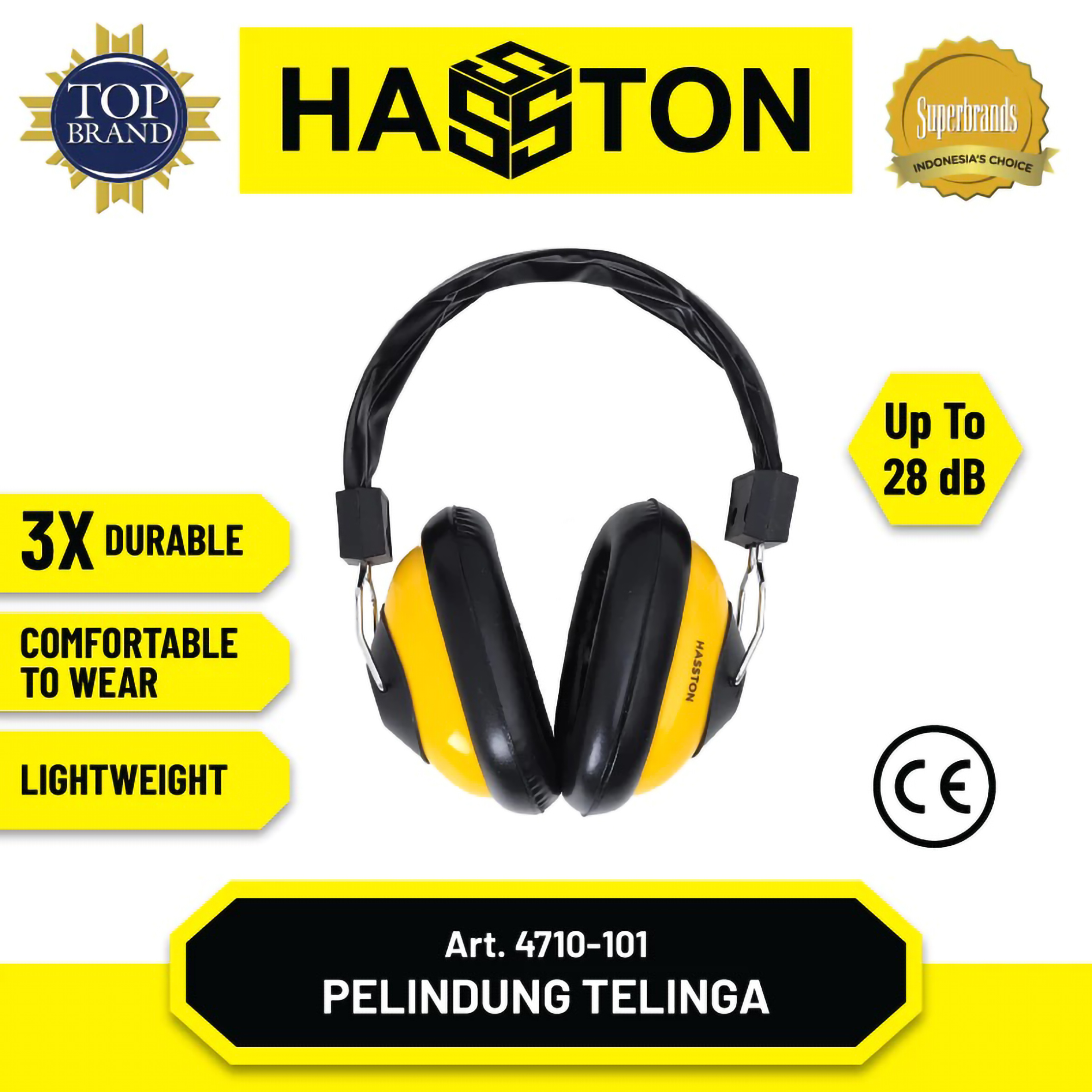Hasston Hasston Pelindung Telinga Kerja 4710-101