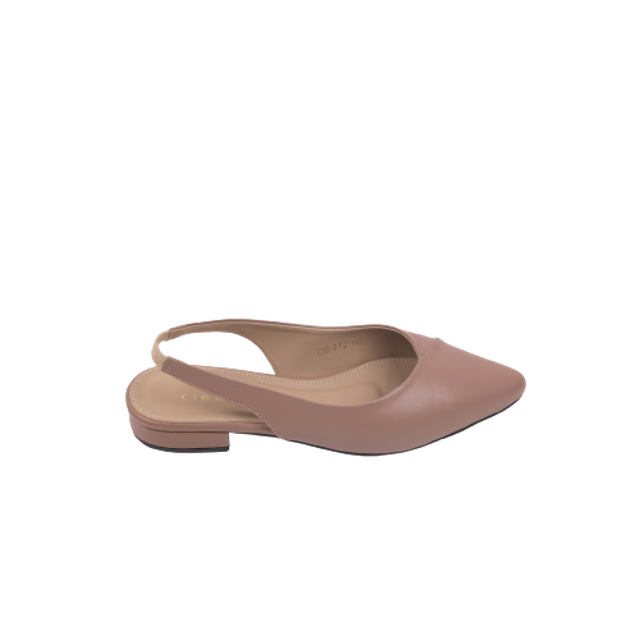 Fladeo B22 Sepatu Flat Sling Back Wanita LSB372-1WH
