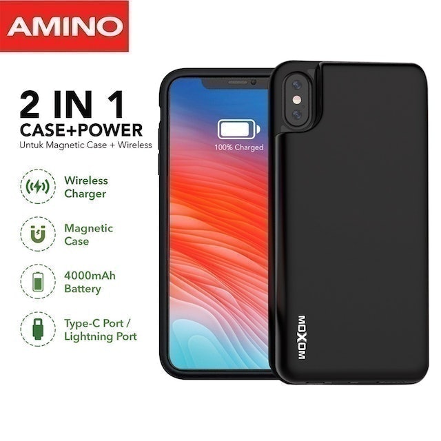 Wireless Charging + Magnetic Case Soft Case 2 in 1