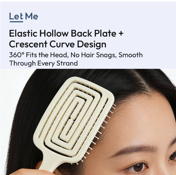 Let Me Rectangle Massage Comb 3