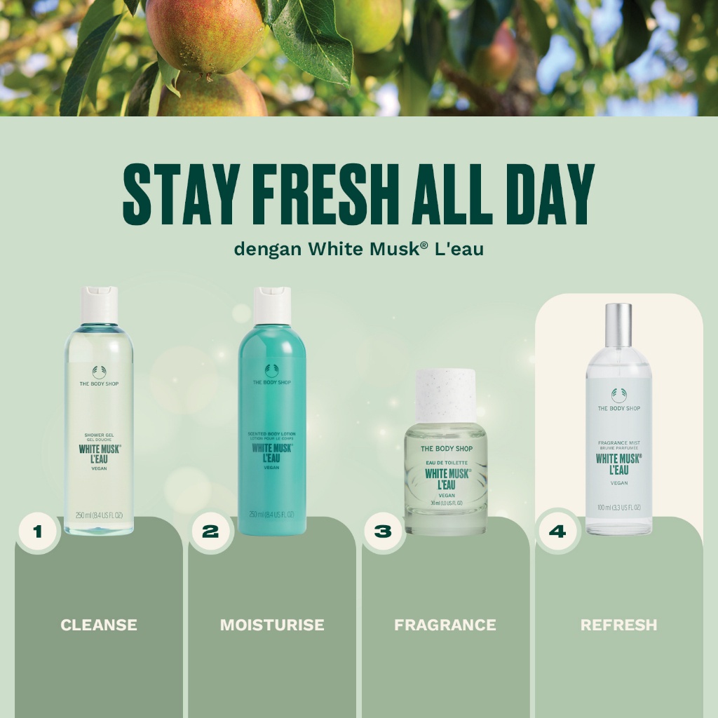 White Musk L'eau Fragrance Mist 4