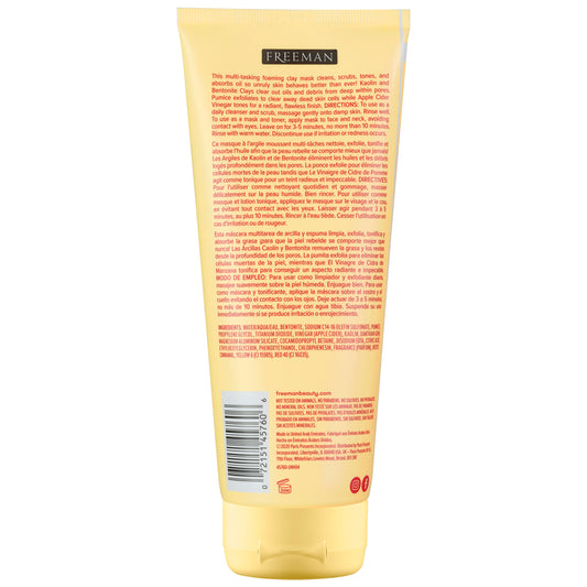 Cleansing Apple Cider Vinegar Clay Mask & Scrub 5