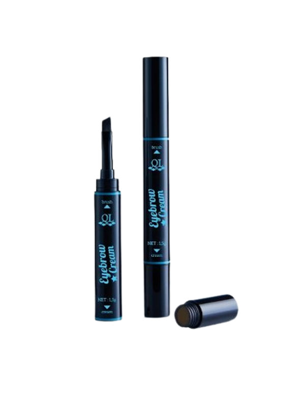 QL Cosmetic Eyebrow Cream Waterproof - Dark Brown 2