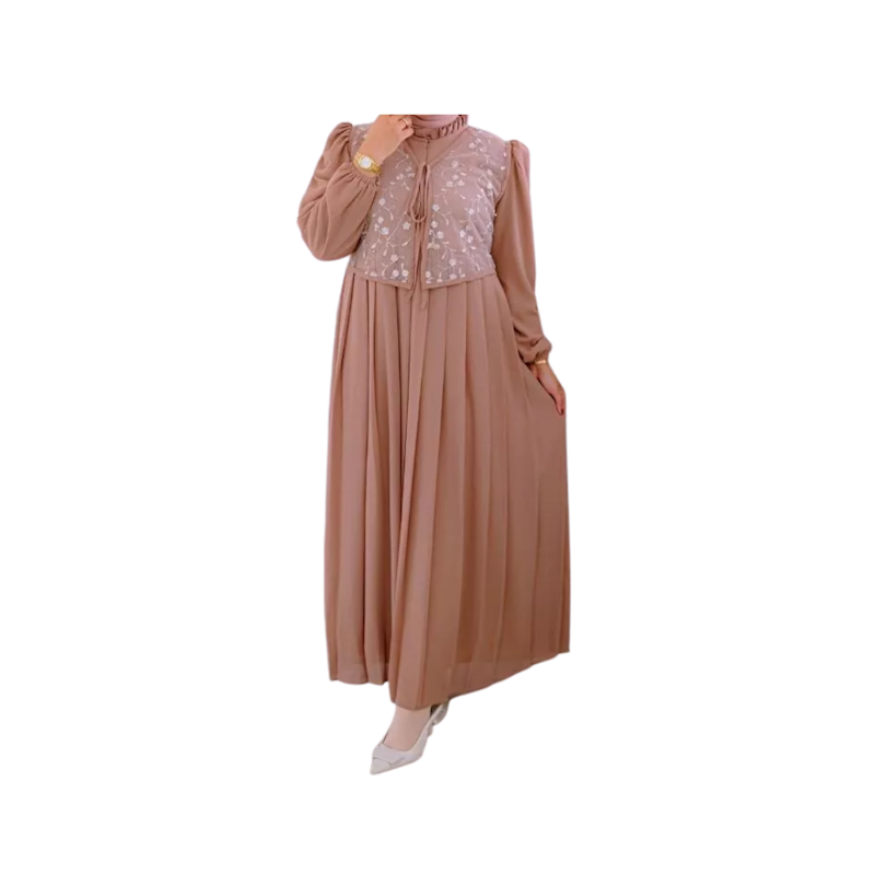 Arnufi Gamis Ceruty Polos Arsyila 1