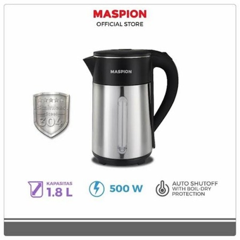 Maspion Electric Kettel Stainless Steel 2