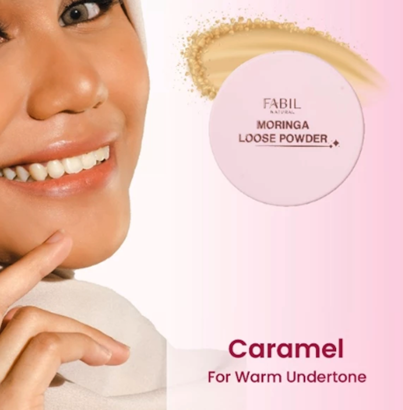Fabil Moringa Loose Powder Caramel 4