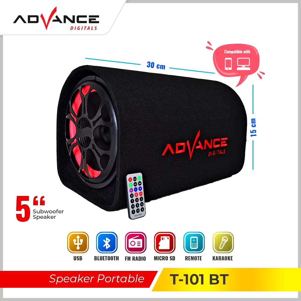 Advance Digitals Advance Multimedia Speaker T-101BT