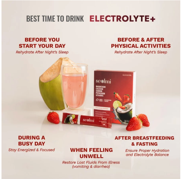 Seolmi Electrolyte+ With Real Coconut Water & 4 Essential Minerals 2