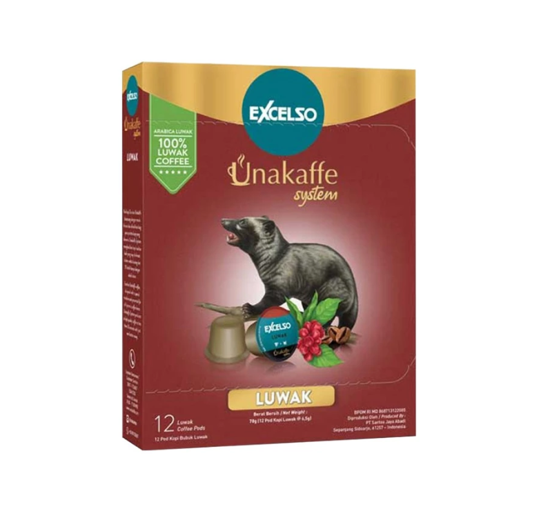 Excelso Unakaffe Kopi Kapsul Luwak