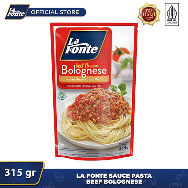 Bogasari La Fonte Bolognese Pasta Sauce