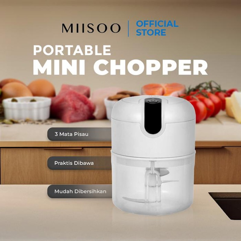 MIISOO Mini Chopper Portable 5