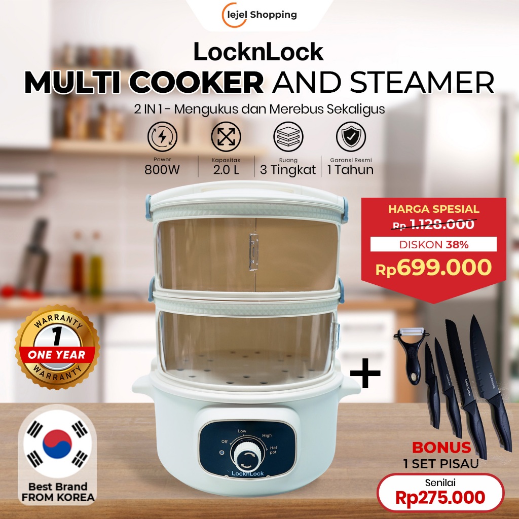 LocknLock  LocknLock Multi Cooker and Steamer