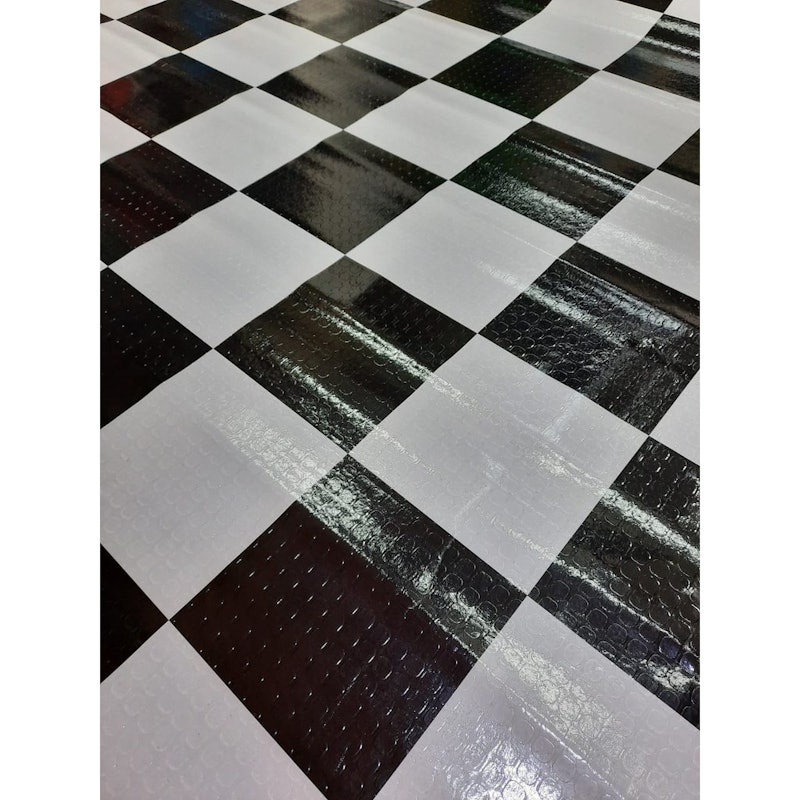 Karpet Vinyl Motif Catur Meteran