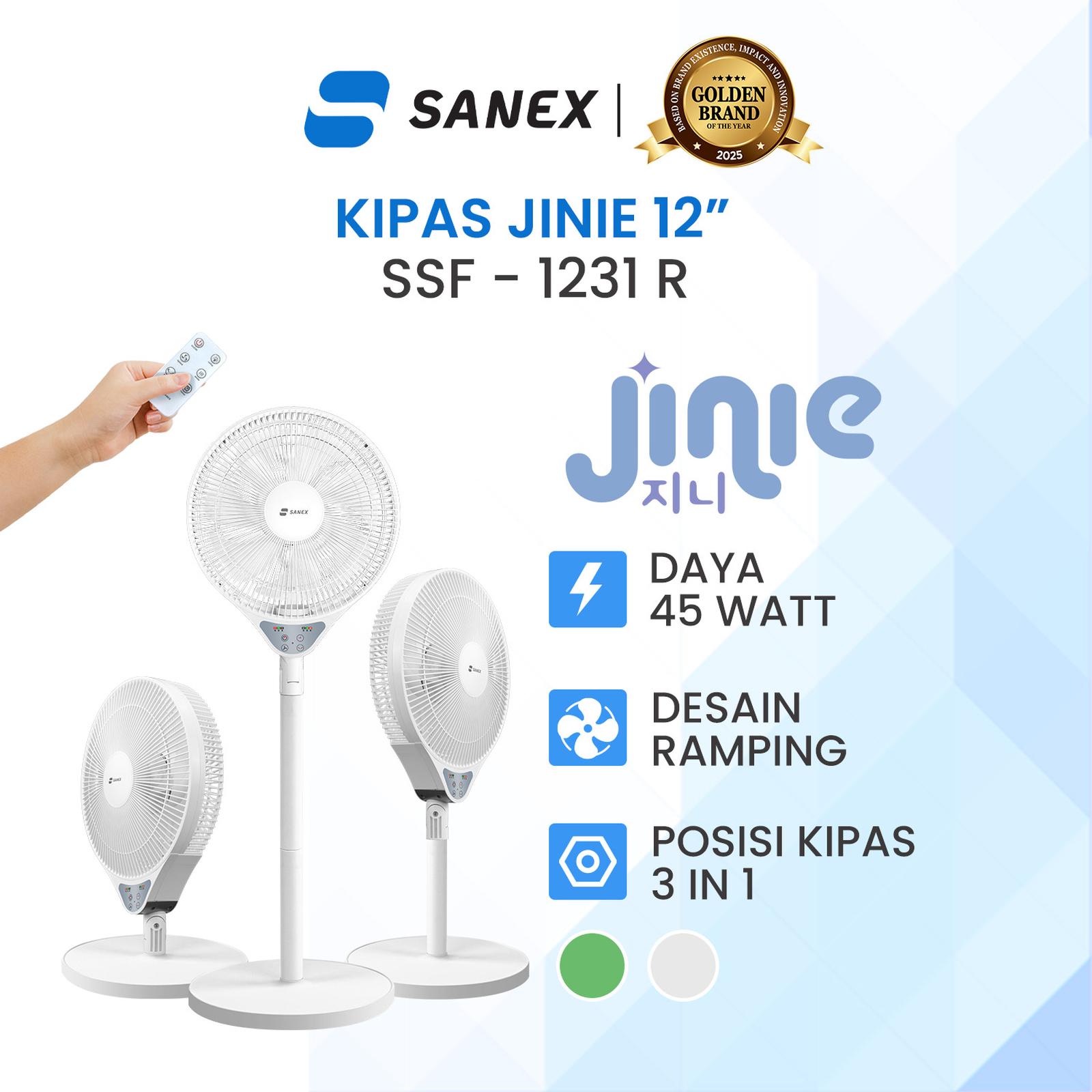 Sanex Kipas Angin Jinie SSF-1231 R