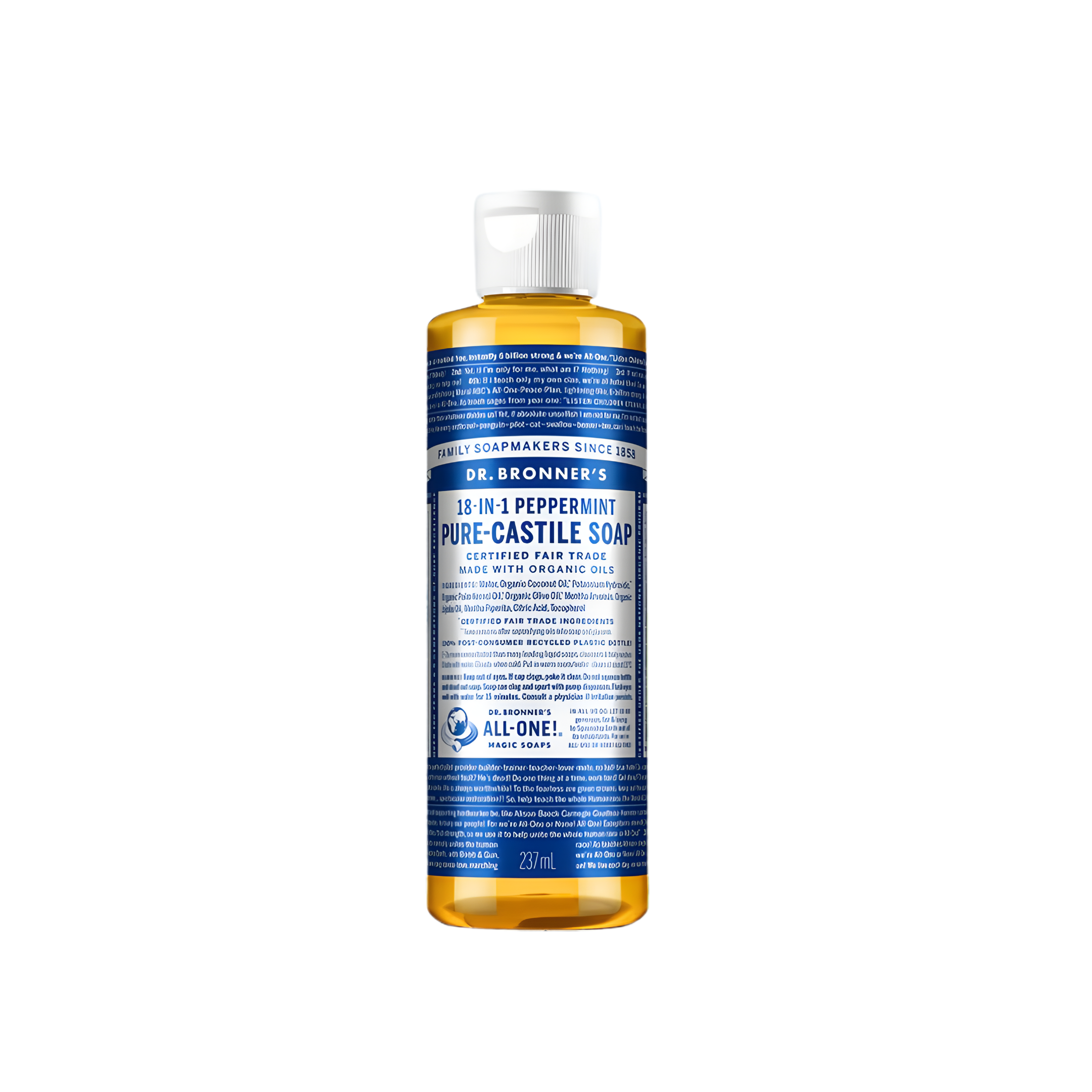 Dr. Bronner's Peppermint Pure-Castile Liquid Soap