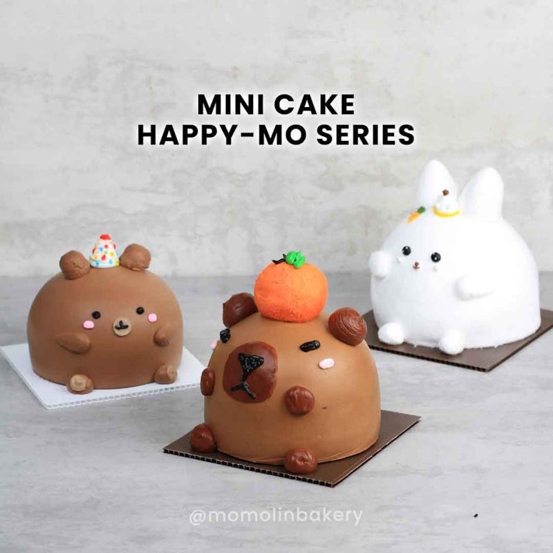 Momolin Bakery Mini Cake Happy Mo Series 2